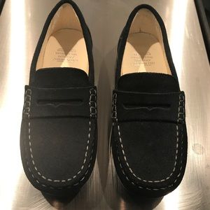 Geox boys navy sued shoes size 29